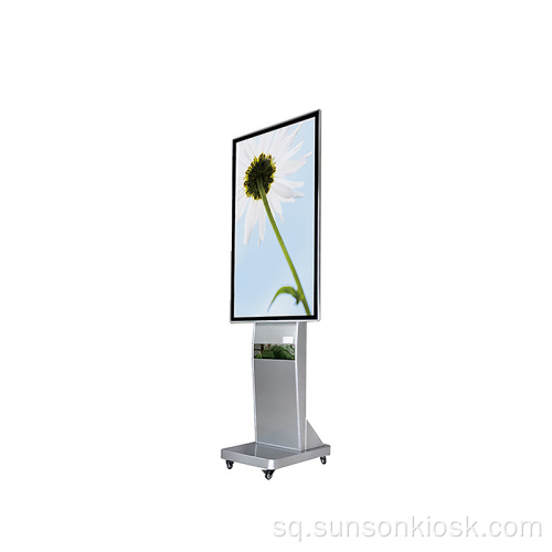 LCD ekran reklamues i papërshkueshëm nga uji në ekran të jashtëm
